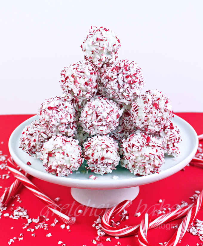 Peppermint Cake Balls