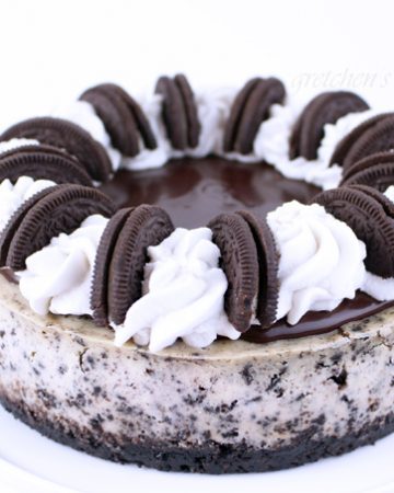 Vegan Oreo Cheesecake