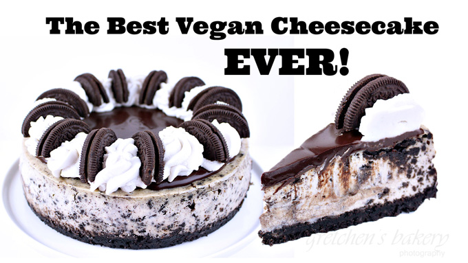 Vegan Oreo Cheesecake