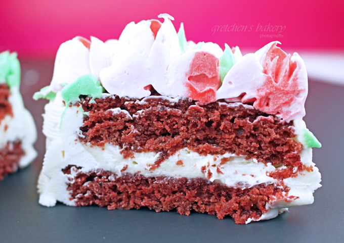 Red Velvet Cake for Valentines Day