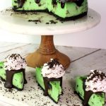 Vegan Grasshopper Cheesecake