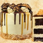 Girl Scout Samoa Cake