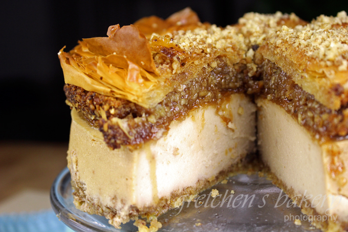 Vegan Maple Baklava Cheesecake