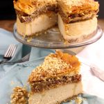 Vegan Maple Baklava Cheesecake