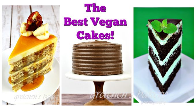 The Best Vegan Cake Recipes! with relaxing cake decorating video compilation!
