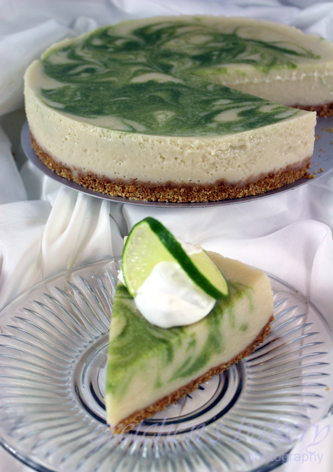 No Bake Key Lime Cheesecake