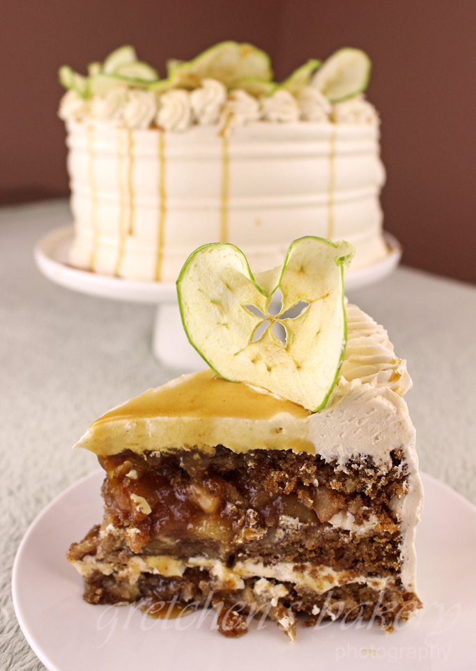 Caramel Apple Cake