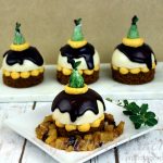 Pear Gingerbread Custard Cakes