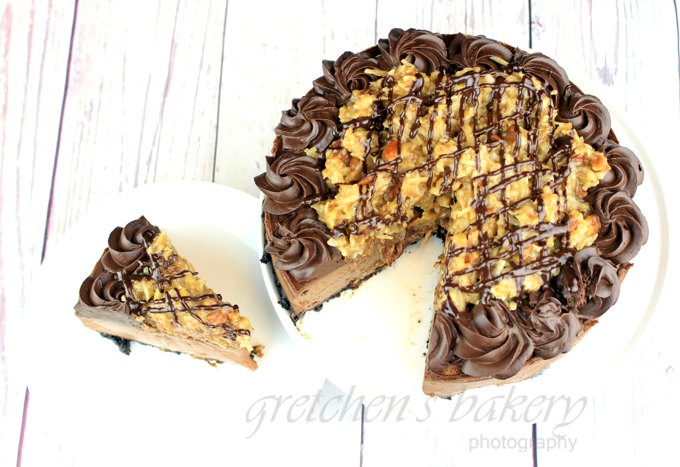 Vegan Geman Chocolate Cheescake