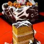 Halloween Graveyard Cake