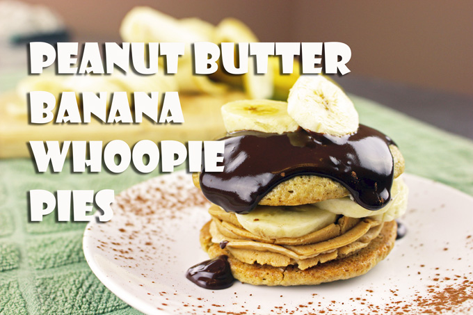 Peanut Butter Banana Whoopie Pies