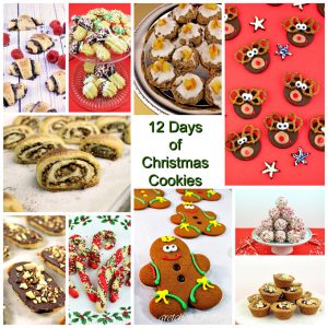 The 12 Days of Christmas Cookies VEGAN!