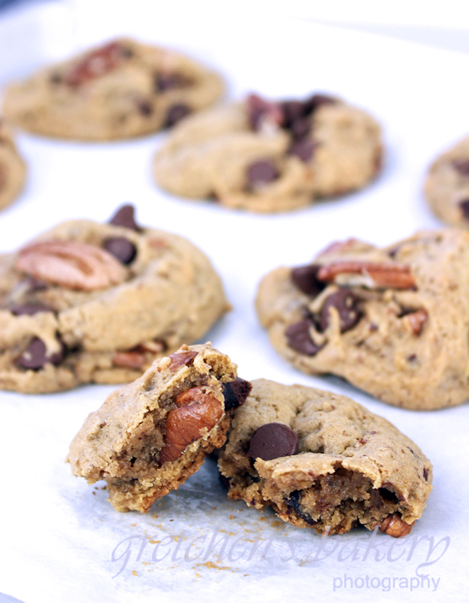 Vegan Butter Pecan Cookiess