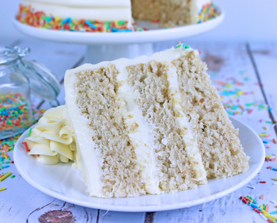 The Best Vegan Vanilla Cake Recipe Gretchen S Vegan Bakery