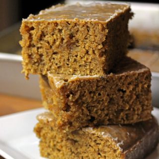 Banana Rum Cake Depression Cake