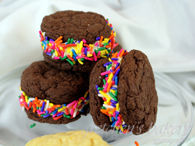 Birthday Cake Whoopie Pies! 