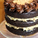 Vegan German Chocolate Cake