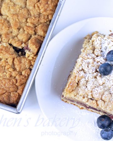 Blueberry Crumb Buns
