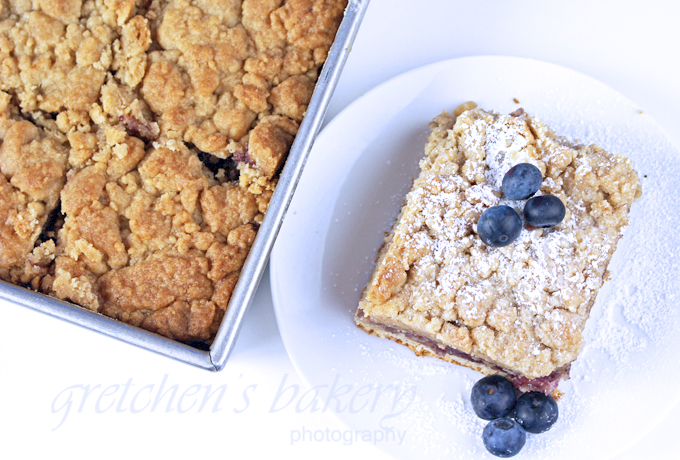 Blueberry Crumb Buns