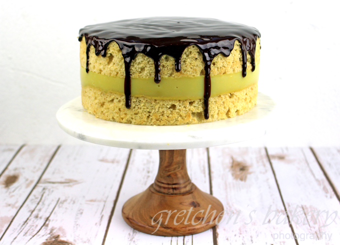 Vegan Boston Creme Pie