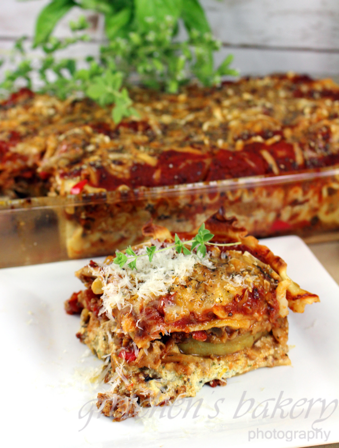 Eggplant Parmigiana Lasagna (Vegan)