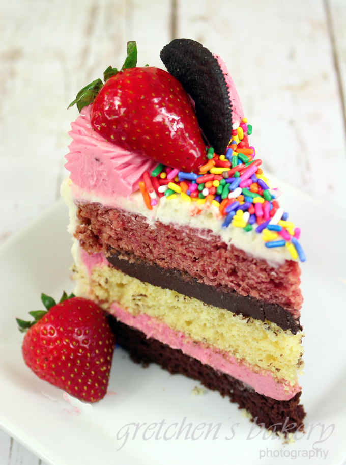 Neapolitan Cake