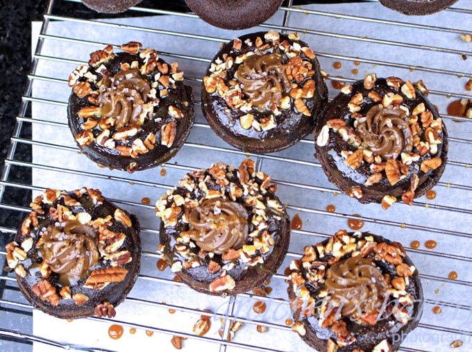 Caramel Turtle Donuts