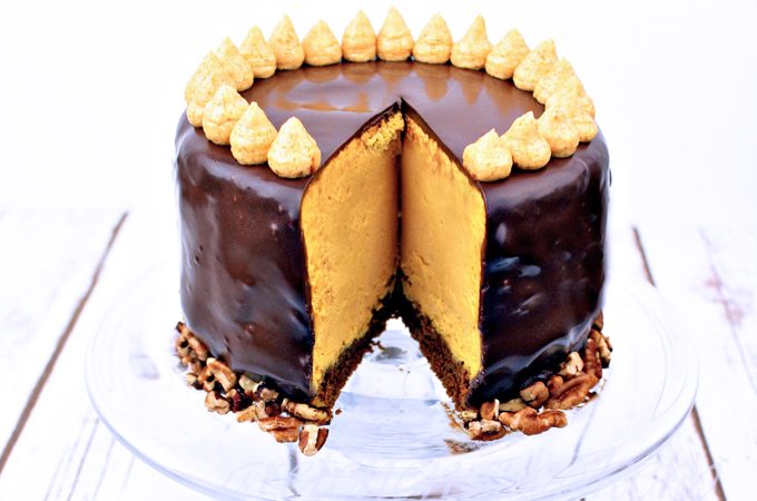 Pumpkin Mousse Cake