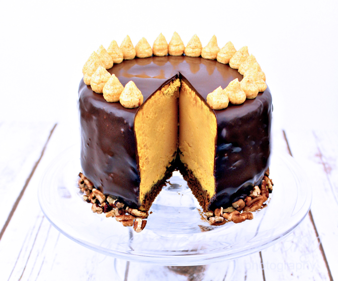 Pumpkin Mousse Cake