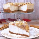 Apple Crumb Cheesecake