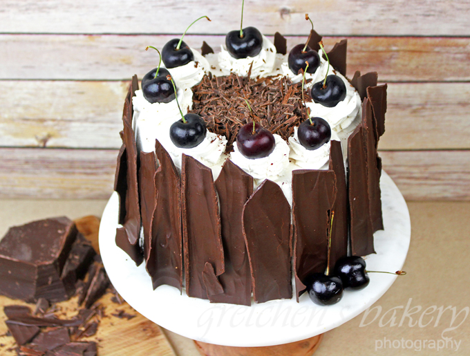 Black Forest Bundt Cake - i am baker