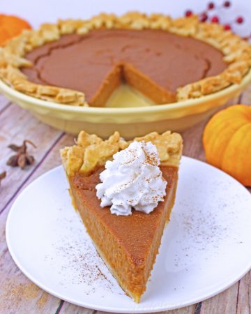 Vegan Pumpkin Pie Recipe