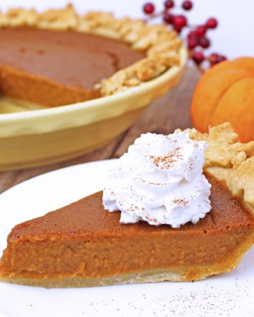 Vegan Pumpkin Pie Recipe