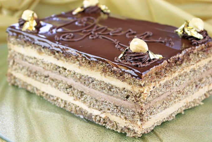 Classic Opera Cake ~ Vegan