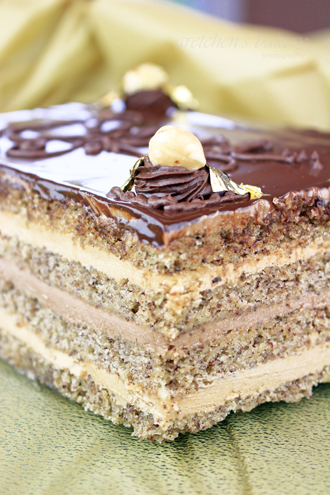 Classic Opera Cake ~ Vegan