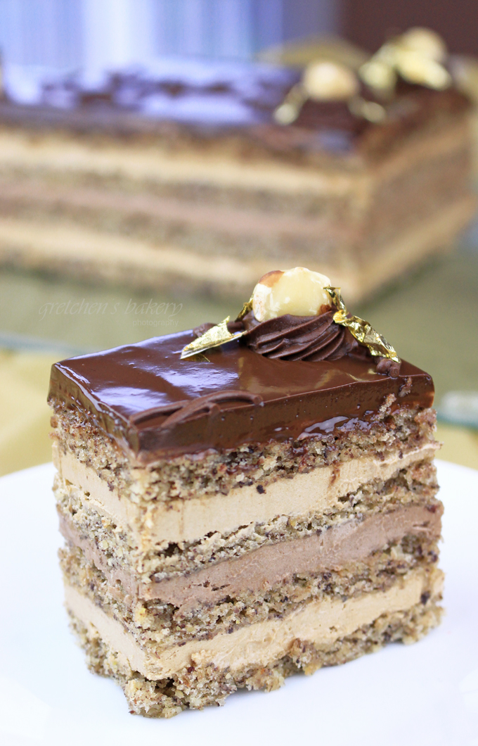 Classic Opera Cake ~ Vegan