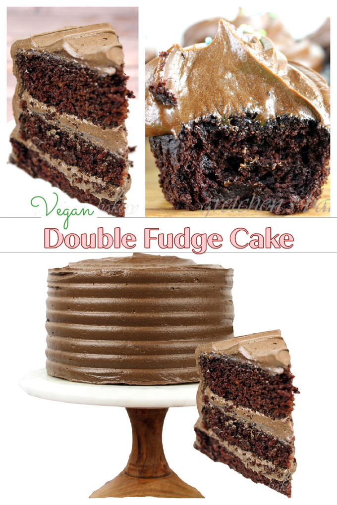 Vegan Fudge Cake 