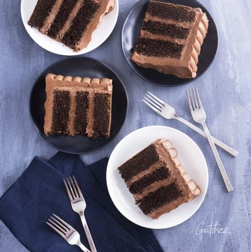 Vegan Chocolate Fudge Cake