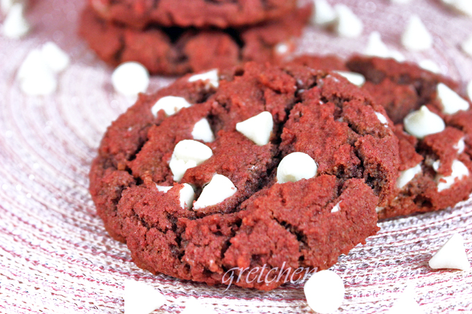 Red Velvet Cookies ~ No Dye