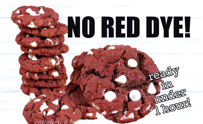 Red Velvet Cookies ~ No Dye