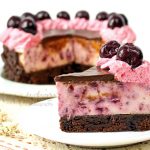 Vegan Black Forest Cheesecake