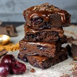 Vegan Black Forest Brownies