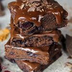 Vegan Black Forest Brownies