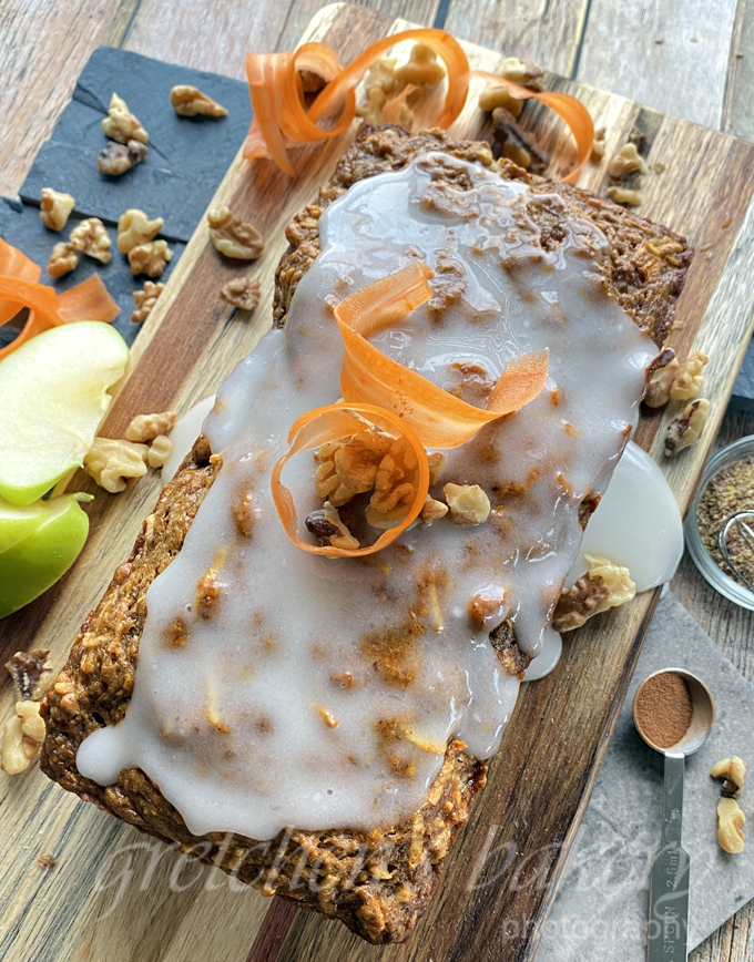 Carrot Apple Cake Bread