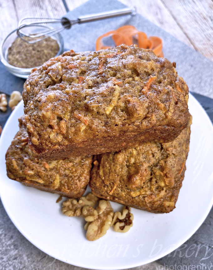 Carrot Apple Cake Bread