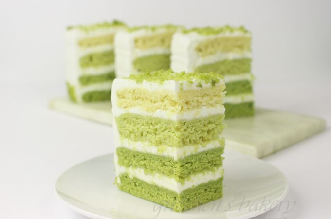 Matcha Cake Recipe ~ Vegan Green Tea Cake