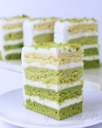 Matcha Cake Recipe ~ Vegan Green Tea Cake