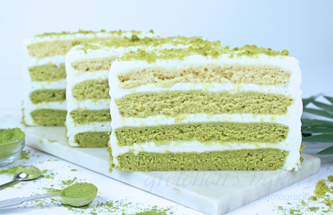Matcha Cake Recipe ~ Vegan Green Tea Cake