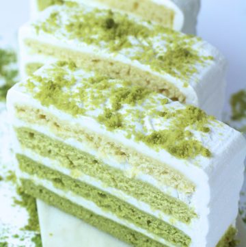 Matcha Cake Recipe ~ Vegan Green Tea Cake