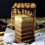 Mocha Cake Recipe - 7 Layer Ombre Cake